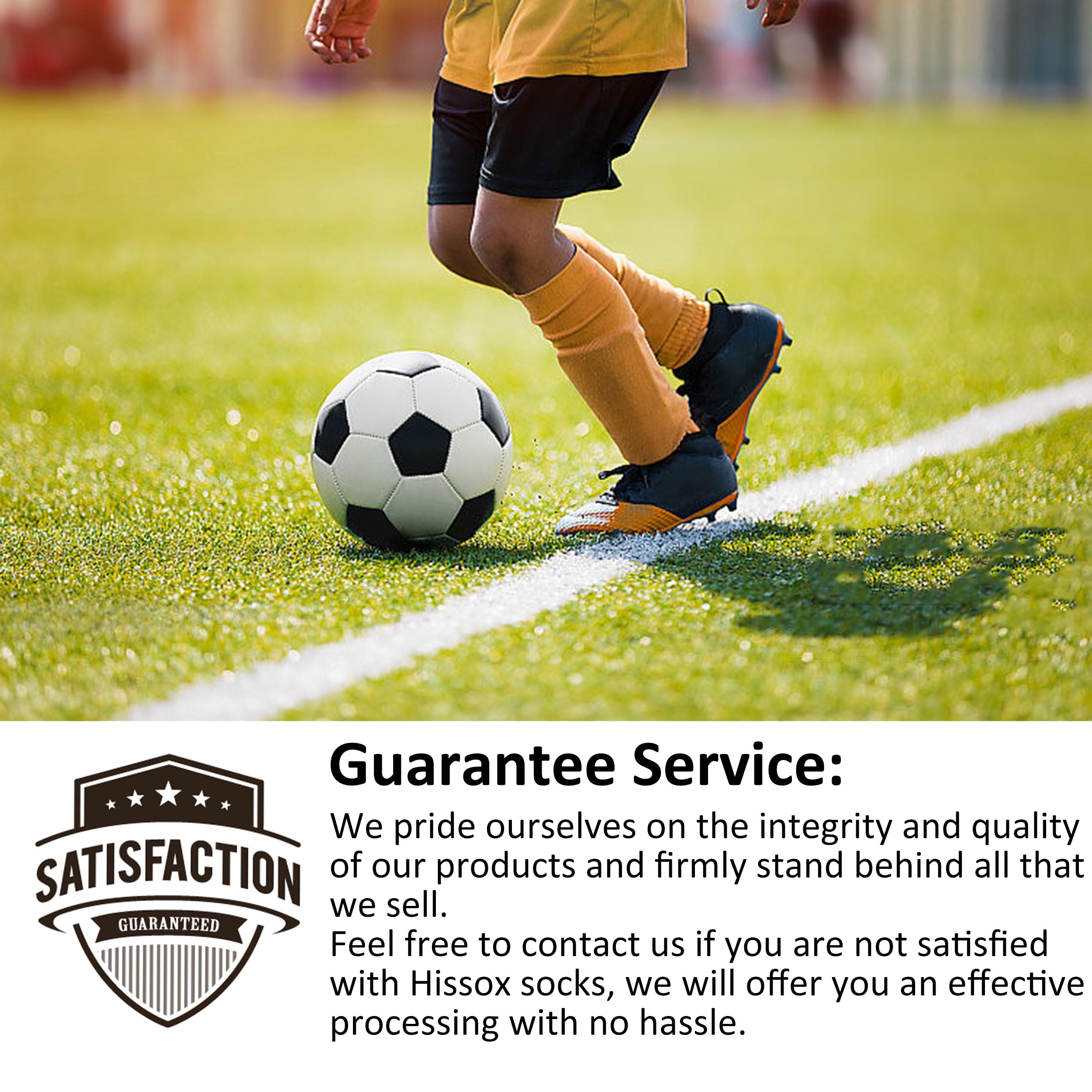 Unisex Youth Knee High Compression Socks for Soccer, Baseball, Softball, Football & Volleyball - Breathable Sports Socks for Athletes & Active Kids - Perfect for Training, Games & Team Sports