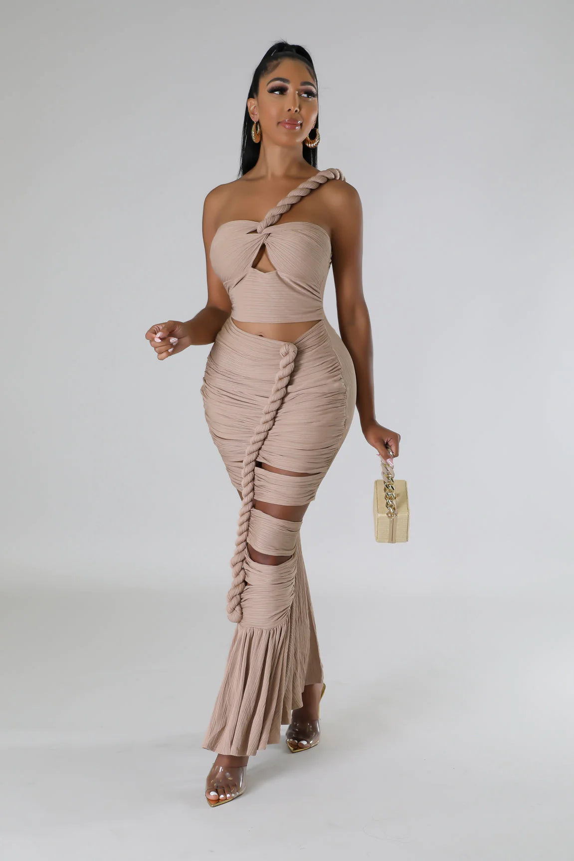Sailing Babe Dress - Flowy Summer Beach Dress for Women | Perfect for Vacations, Yachting & Seaside Outfits