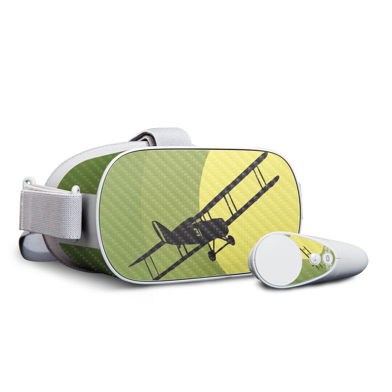 Carbon Fiber Skin for Oculus Go - Durable Protective Cover for VR Gaming