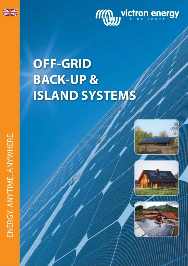 Victron Energy Off Grid Solar System Poster - A3 Size, 5-Pack for Backup & Island Power Solutions | Perfect for Solar Installers, DIY Enthusiasts & Renewable Energy Education