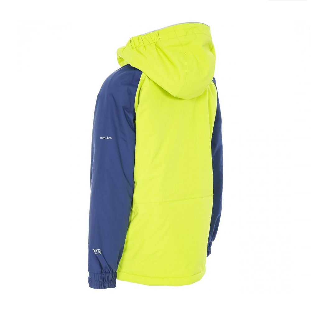 **Trespass Freebored Boys Jacket - Waterproof Winter Jacket for Toddlers (2-3 Years, Lime Green) - Perfect for Outdoor Play & Cold Weather**