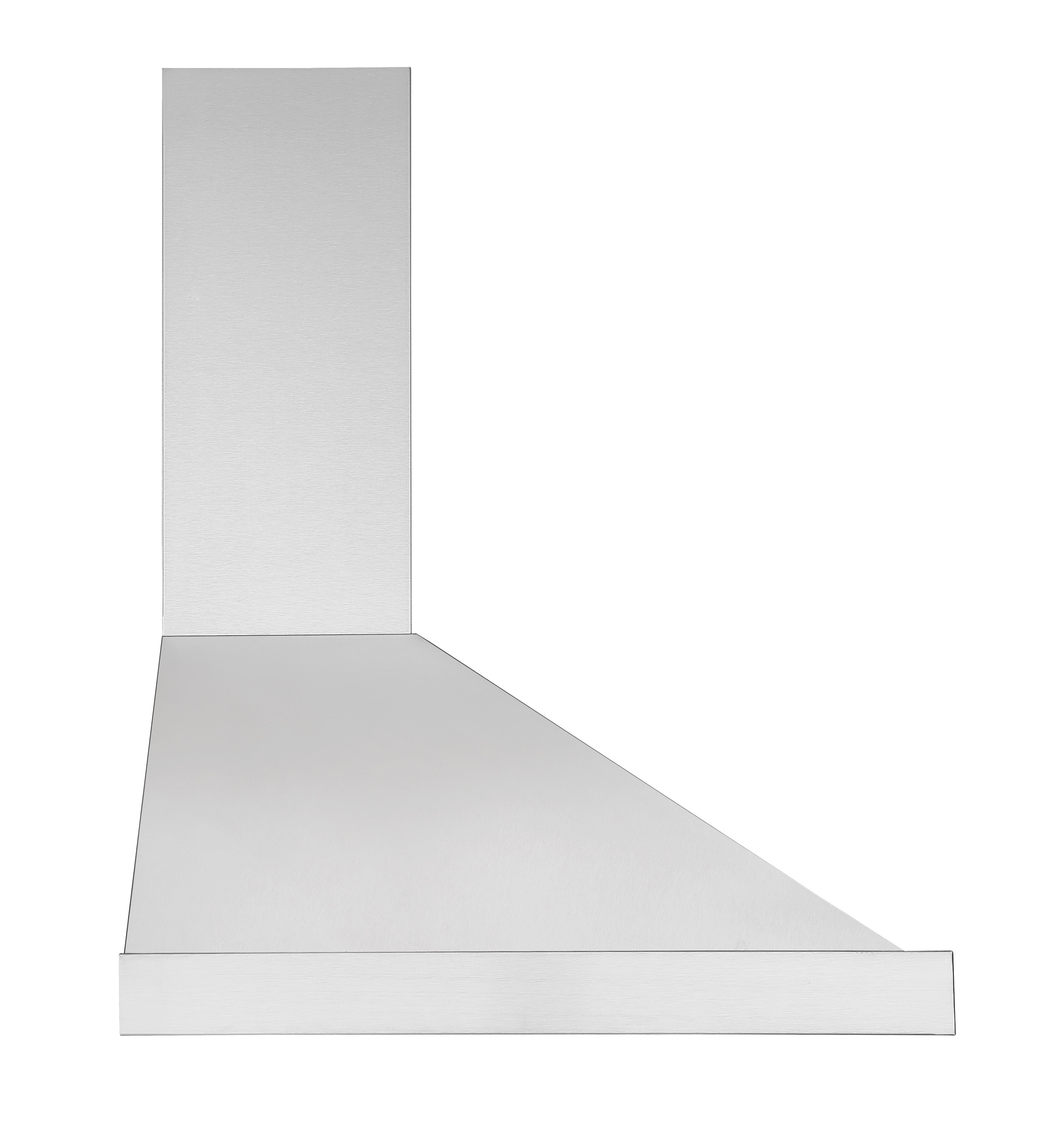 WPRV430 30-Inch Stainless Steel Wall Mount Pyramid Range Hood - Powerful Kitchen Ventilation for Modern Homes