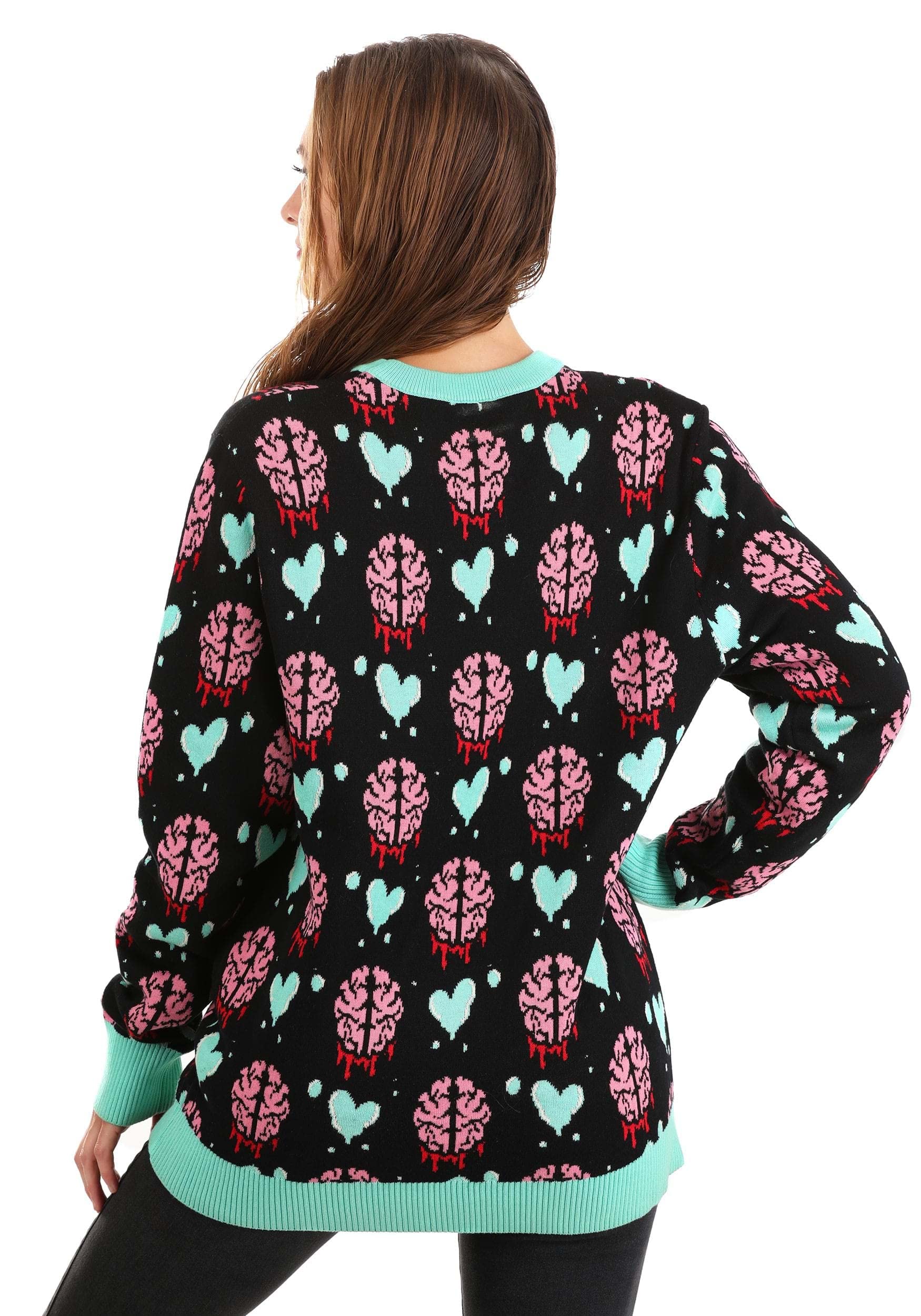 Funny Zombie Valentine's Day Sweater for Couples | 'You're My Zom-Bae' Matching Sweatshirts for Adults | Perfect for Valentine's Gifts, Themed Parties & Date Nights