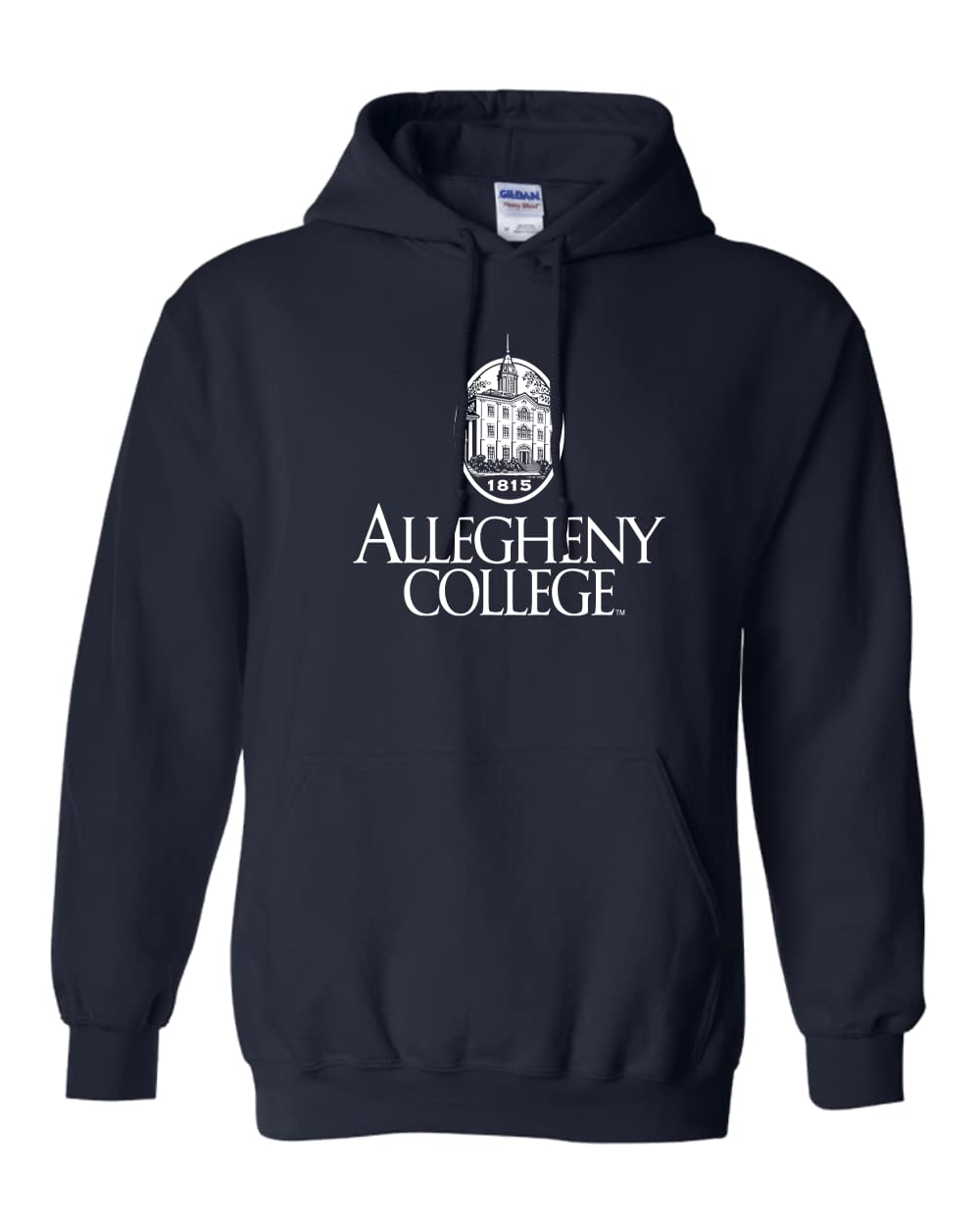 Allegheny College Stacked Unisex Hooded Sweatshirt | Gators Apparel & School Spirit Wear | Perfect for Game Day, Campus Life & Alumni Pride
