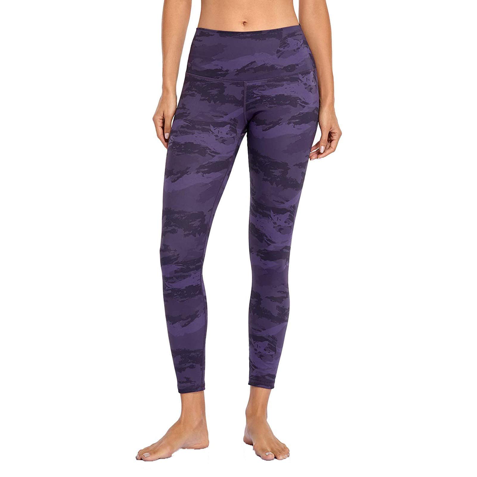 Leirke Women's High Waist Tie-Dye Yoga Pants - Tummy Control Booty Lifting Leggings for Workout, Fitness & Running - Soft Stretchy Slimming Workout Tights for Gym, Lounge & Everyday Wear