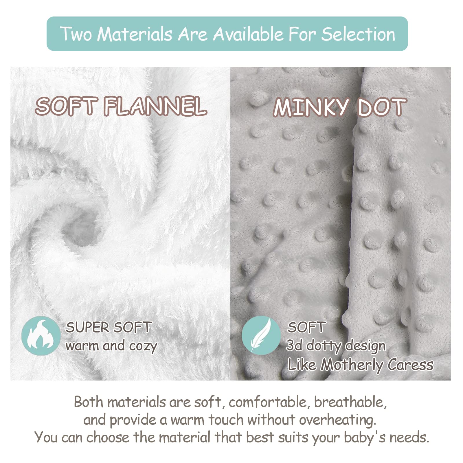 Personalized Woodland Deer and Bear Baby Blankets - Custom Name Blankets for Boys & Girls, Neutral Nursery Decor - Soft Newborn Receiving Blankets for Infants | Perfect for Baby Showers, Christenings & Cozy Nursery Cuddles