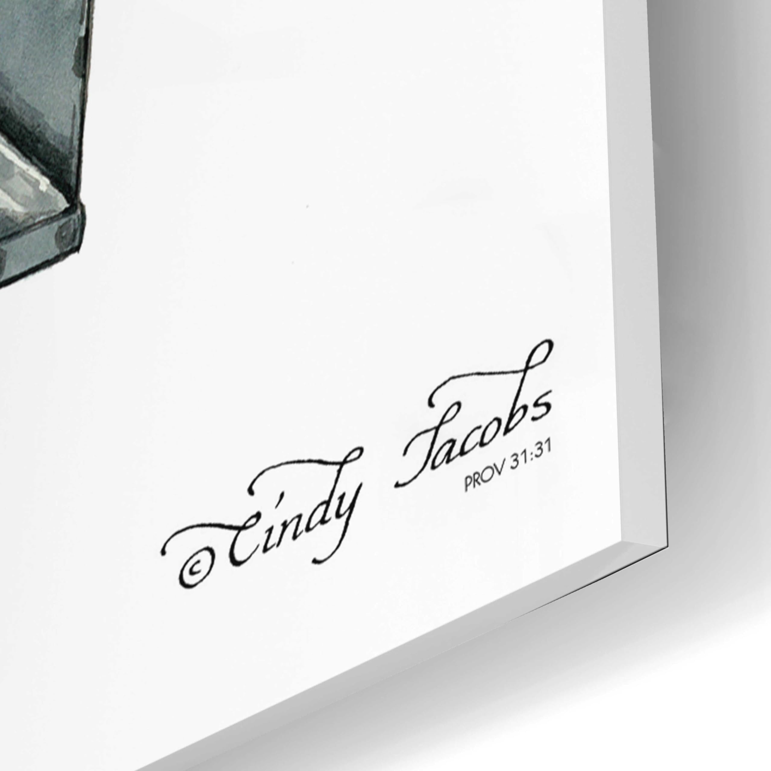 Epic Art 'Love Wall Box' by Cindy Jacobs - 16