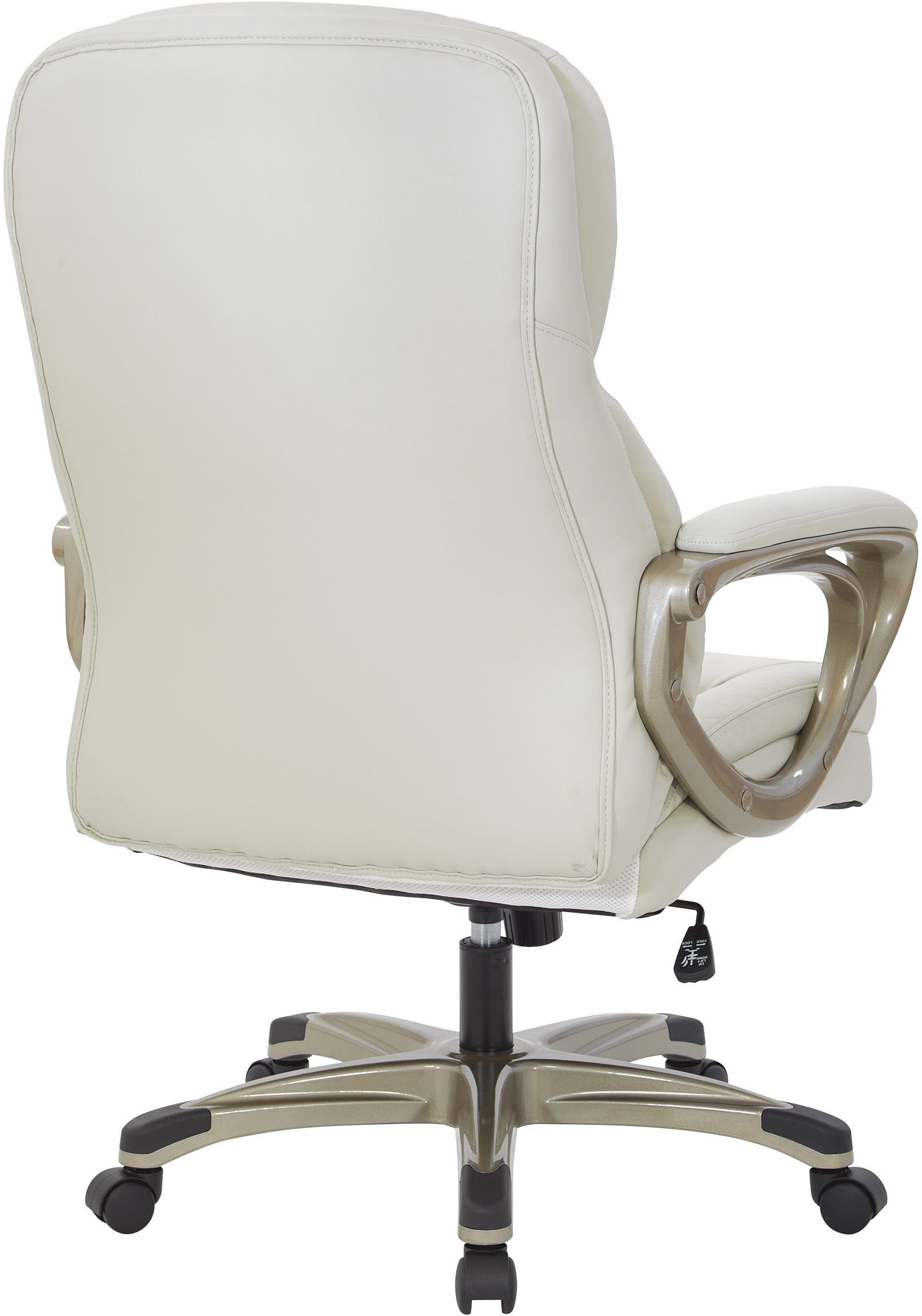 Office Star Executive Bonded Leather Office Chair [ECH6770] - Ergonomic Desk Chair for Home & Office, Adjustable Height & Swivel, Comfortable Work Chair for Long Hours