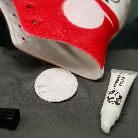 Liquid Kicks Pinhole Repair Filler for Shoes - Quick Fix for Sneakers, Boots & Leather Shoes | Perfect for DIY Shoe Repair at Home