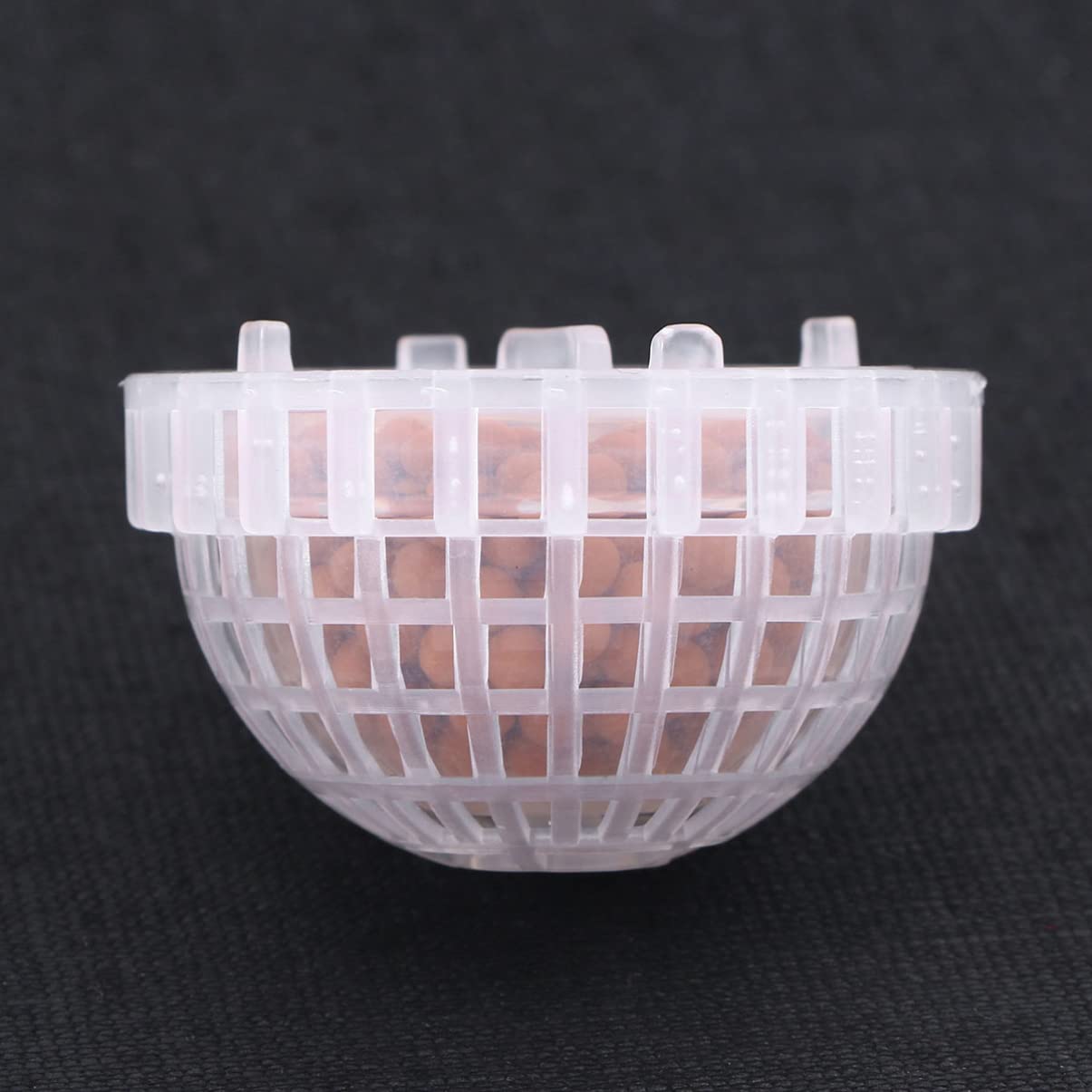 POPETPOP Aquarium Ball Holder - Plastic Fish Tank Plant Holder for Aquatic Plants, Submerged or Floating Decor - Perfect for Shrimp & Fish Tanks | Ideal for Aquascaping & Underwater Landscaping