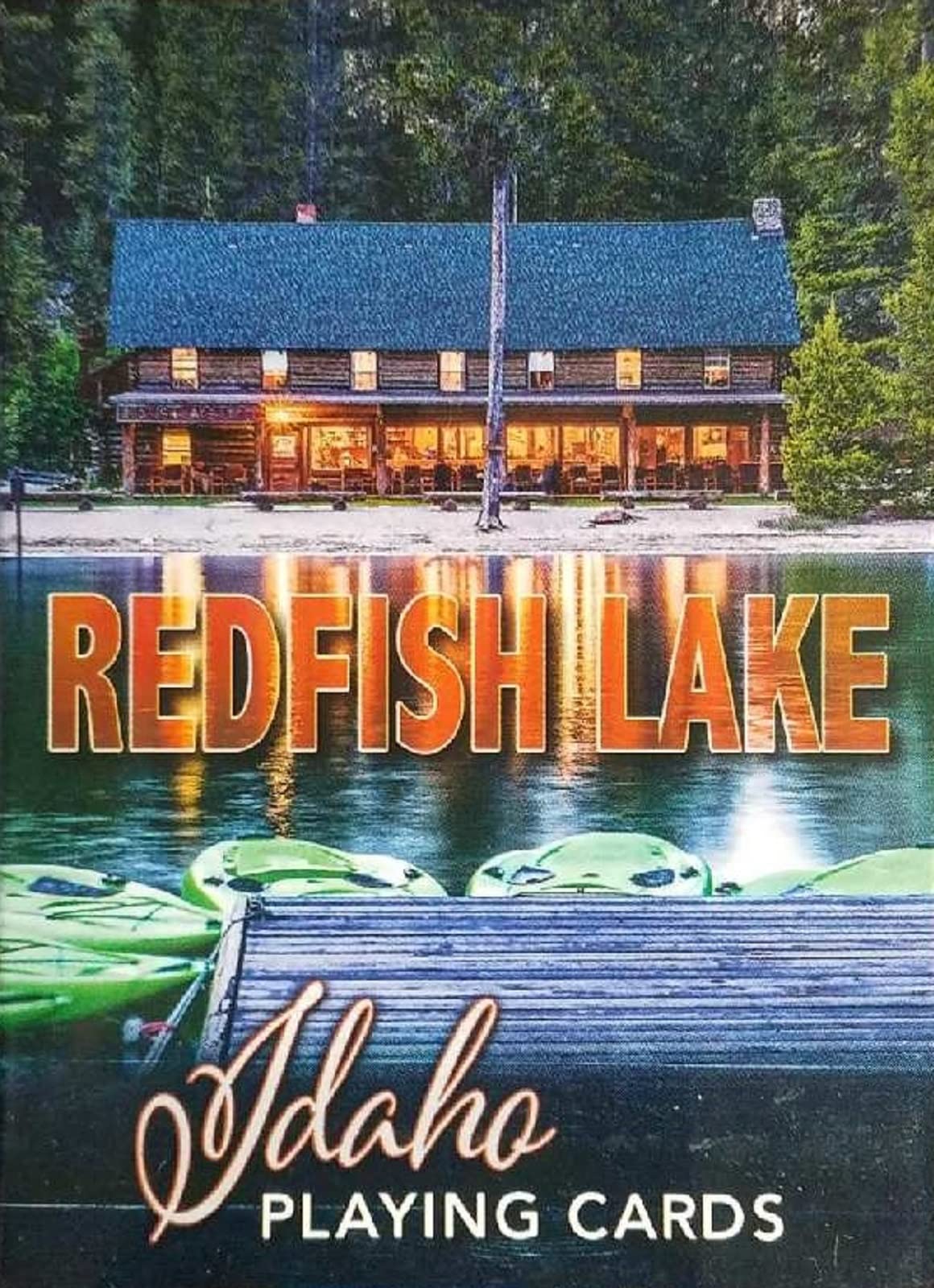 Redfish Lake Idaho Souvenir Playing Cards - Premium 52 Deck with Scenic Views - Perfect for Travel Gifts, Game Nights & Collectors