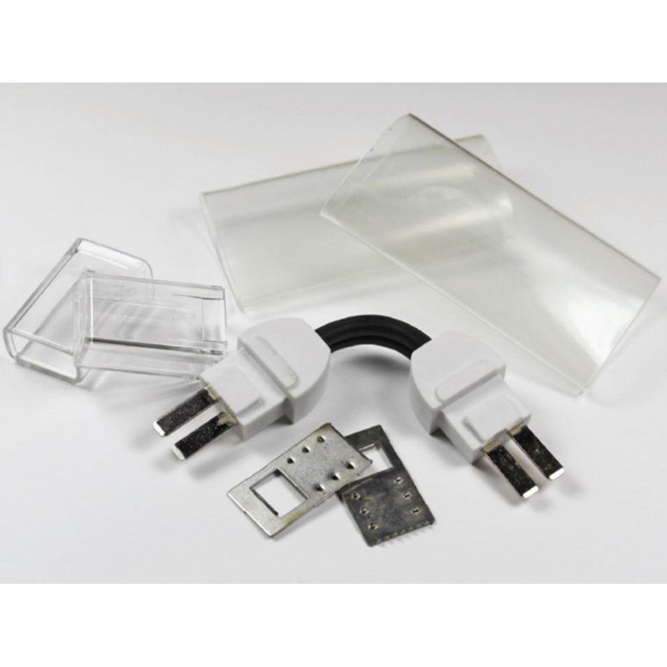 Brilliance LED Strip Light 90 Degree Jumper Connector Kit - Easy Installation for Home, Office & Commercial Lighting
