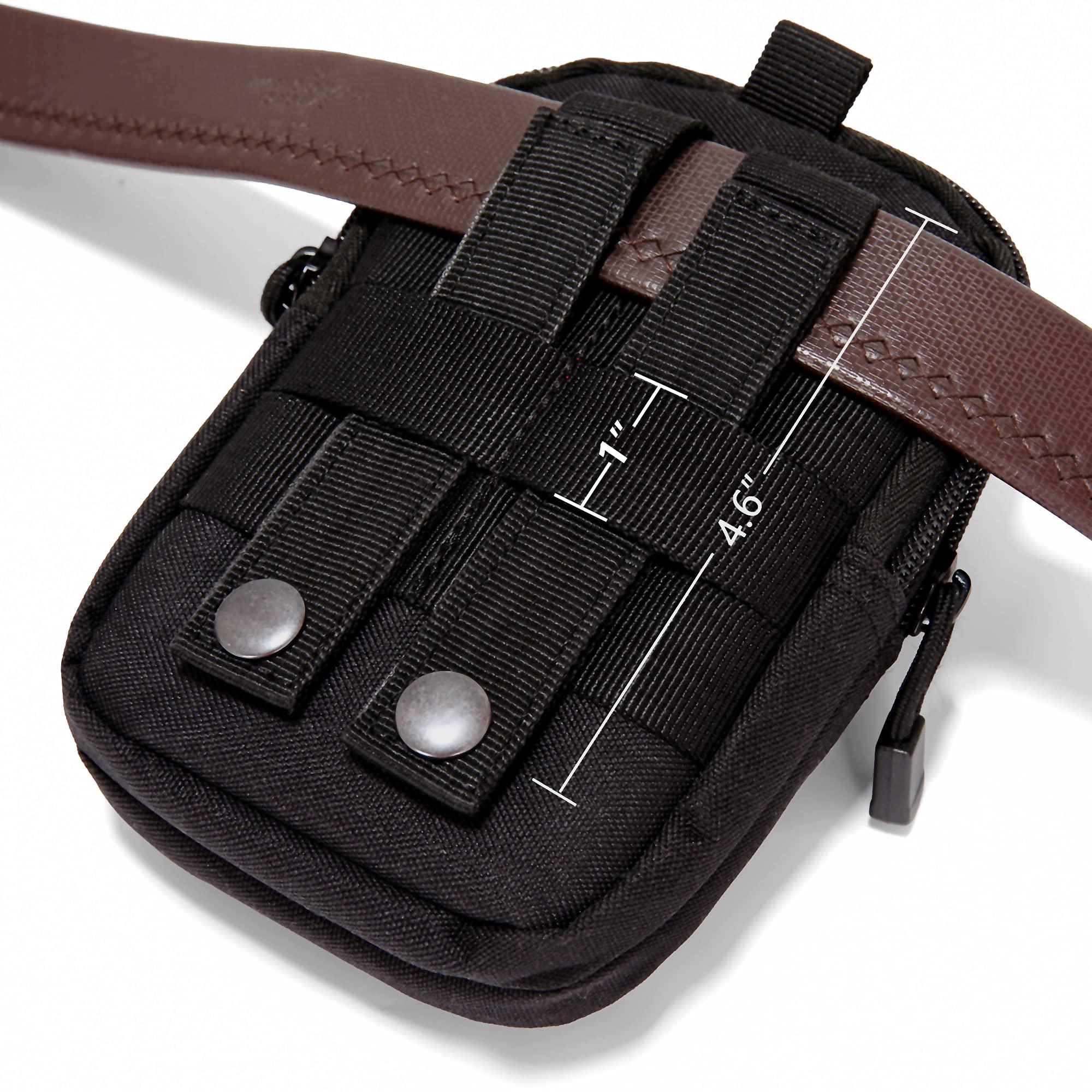 Tactical EDC Pouch - Military Molle Utility Belt Bag for Outdoor Sports | Waist Pack Phone Holster & Gadget Pouch | Perfect for Hiking, Camping & Tactical Gear Organization