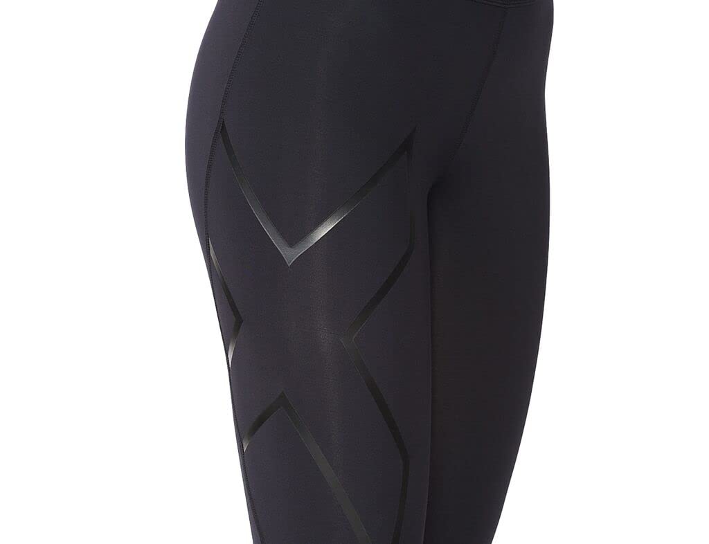 2XU Core Compression Tights for Women - High Performance Workout Leggings for Running, Yoga & Gym Training