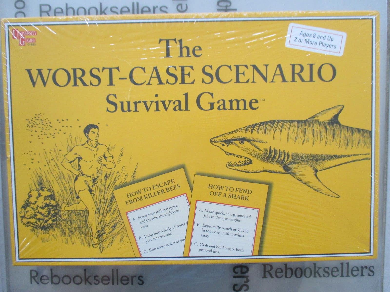 University Games Worst Case Scenario Survival Board Game - Fun Family Party Game for Adults & Teens - Perfect for Game Nights, Team Building & Emergency Preparedness