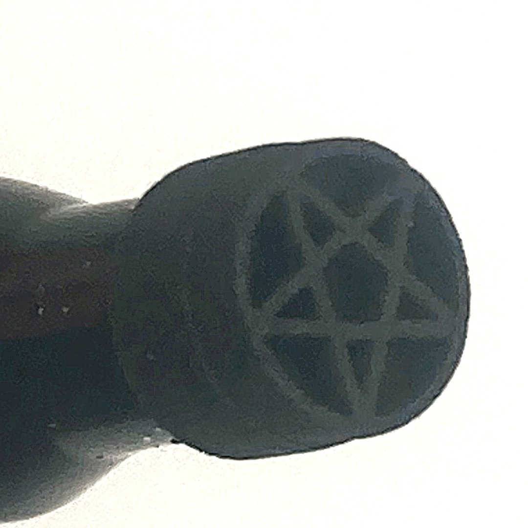 Black Pentacle Stamp & Seal Wax Kit - Premium Wax Seal Stamp for Letters, Invitations, Certificates & DIY Crafts - One Size