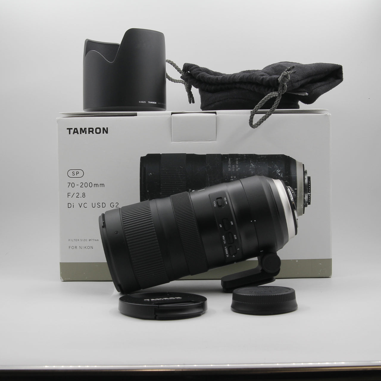 Tamron SP 70-200mm f/2.8 Di VC USD G2 Telephoto Zoom Lens for Nikon F Mount - Open Box Excellent Condition - Perfect for Sports, Wildlife & Portrait Photography