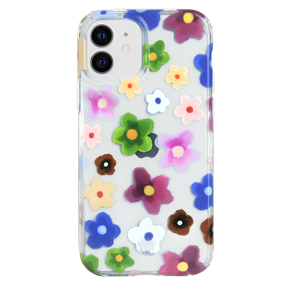 Flower Power iPhone Case - Vibrant Floral Design Protective Cover for iPhone 12/13/14/15 Pro Max - Perfect for Spring, Summer & Boho Style Lovers