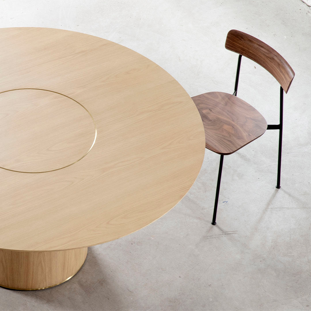 Crawford Dining Table - Modern Wooden Dining Table for 6 - Perfect for Family Dinners & Entertaining Guests - Elegant Home Dining Room Furniture