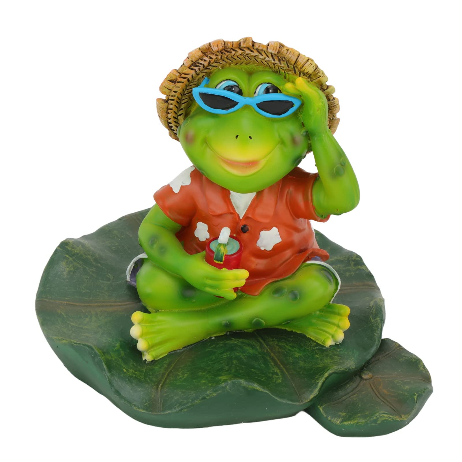 CHICIRIS Eco-Friendly Resin Sculpture Statue - Handcrafted Home Decor for Pond, Desk & Bedroom | Perfect for Zen Gardens, Office Decor & Relaxing Bedroom Ambience