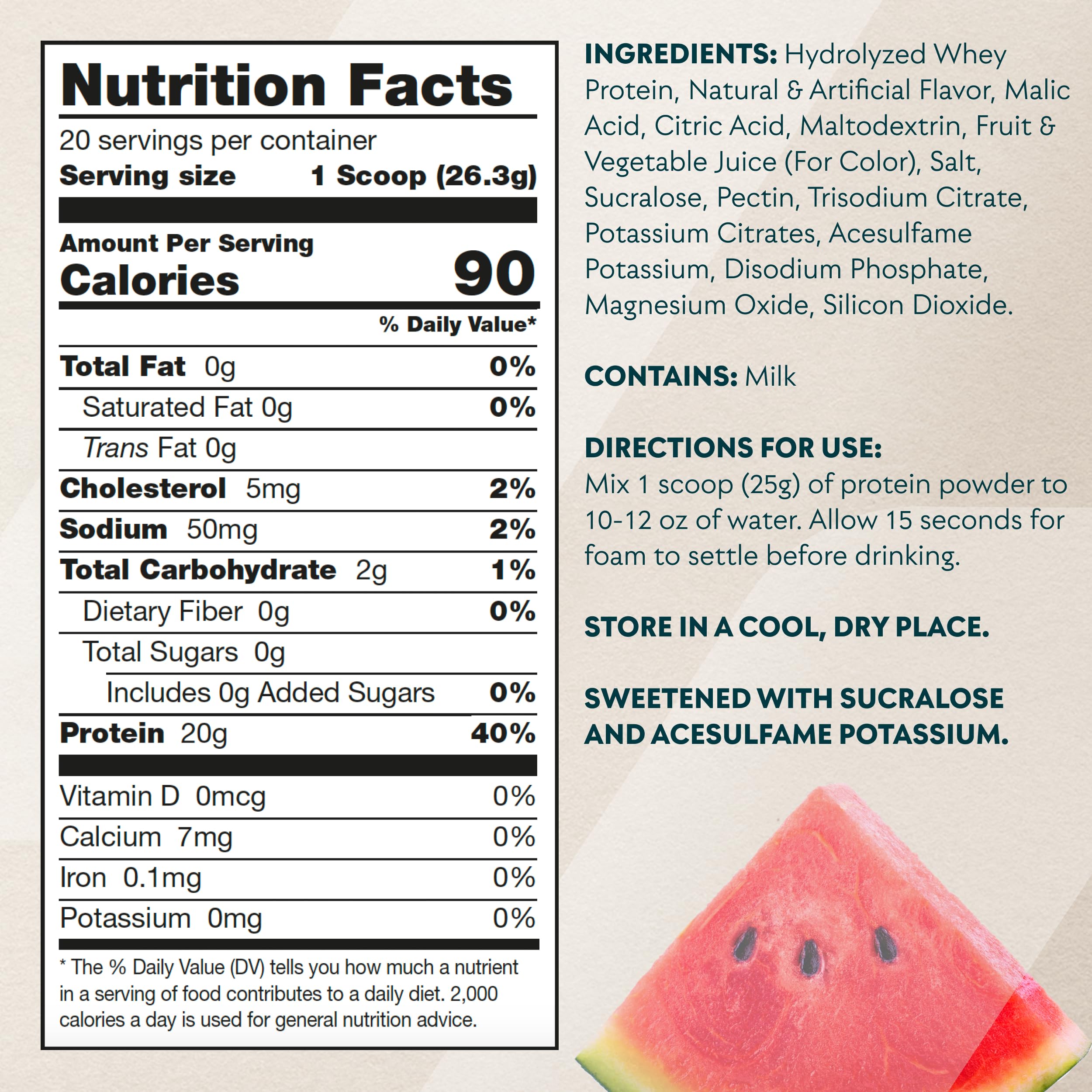 MyProtein Clear Whey Isolate Protein Powder - 1.1lb (20 Servings) | Fruity Mike and IKE Sour Watermelon Flavor | 20g Protein per Serving | Post-Workout Recovery & Muscle Growth Supplement for Athletes & Fitness Enthusiasts