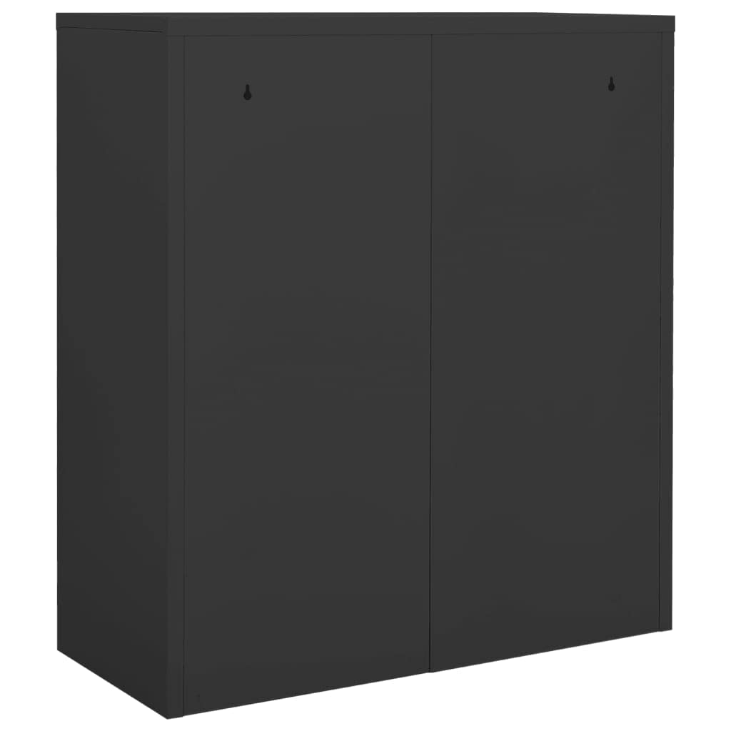 Space Saving Steel Storage Cabinet with Lock - 35.4