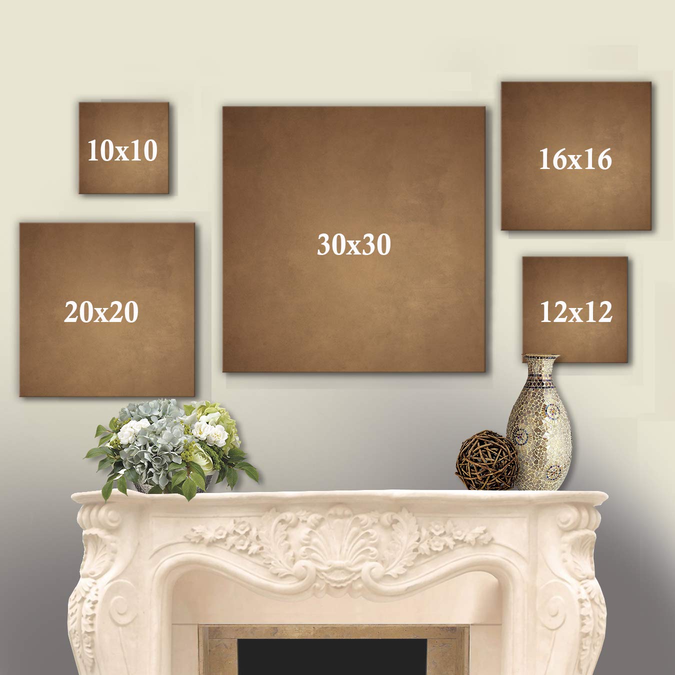 Personalized Wedding Tree Guest Book - Unique & Memorable Alternative for 100-150 Signatures - Gray Canvas Wall Decor - 20x20 Inches - Perfect Bridal Shower Gift for Wedding, Anniversary & Home Decoration