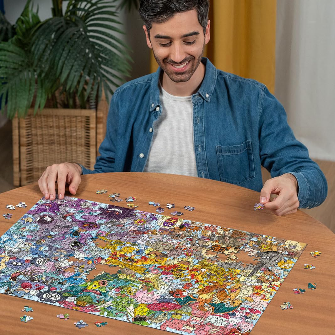 Ravensburger 1000-Piece Pokemon Jigsaw Puzzle for Adults & Teens 14+ | High-Quality Challenge Puzzle | Perfect for Family Game Night & Pokemon Fans Collection