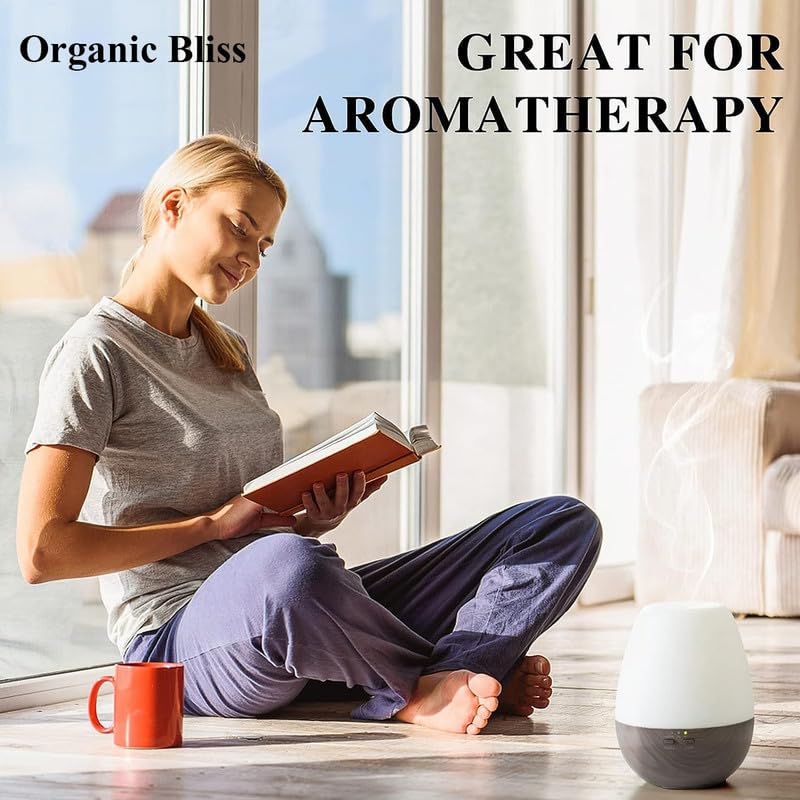 Organic Bliss 100% Pure Strawberry Essential Oil - Therapeutic Grade for Hair & Skin Care, Stress Relief, Anxiety & Aromatherapy (50ml) - Perfect for Diffusers, Massage & DIY Beauty Products