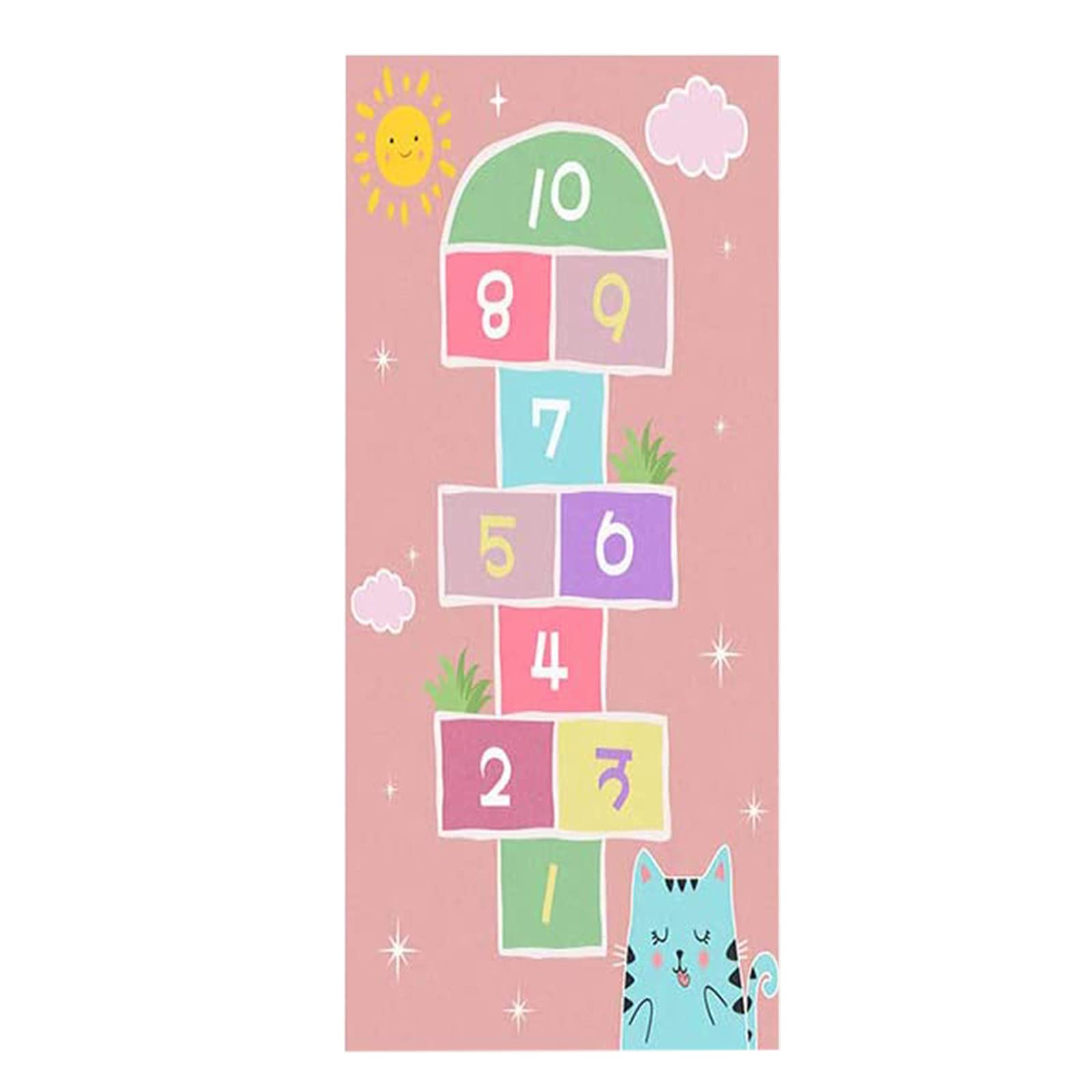 YXWLLN Non-Slip Play Mat for Kids - Soft Jumping & Climbing Mat, Fun Children's Carpet for Indoor Playroom, Nursery Decor - Perfect for Toddler Playtime, Baby Crawling & Home Play Area