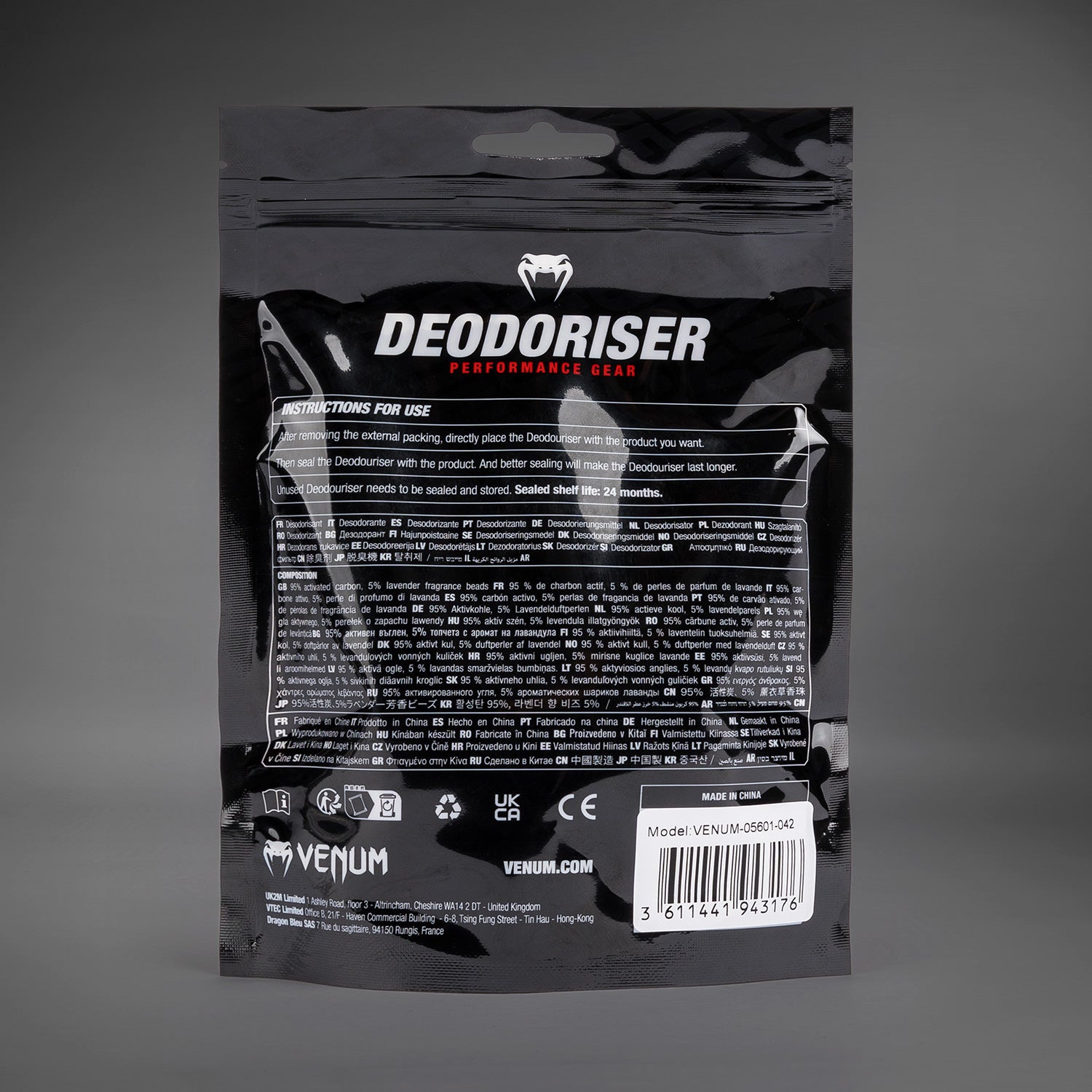 Venum Kontact Deodorizer - Long-Lasting Lavender Scent for Men & Women | Gym, Sports & Everyday Freshness