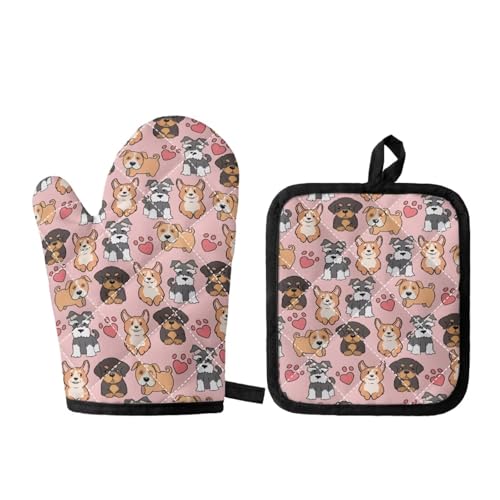 Kawaii Dog Print