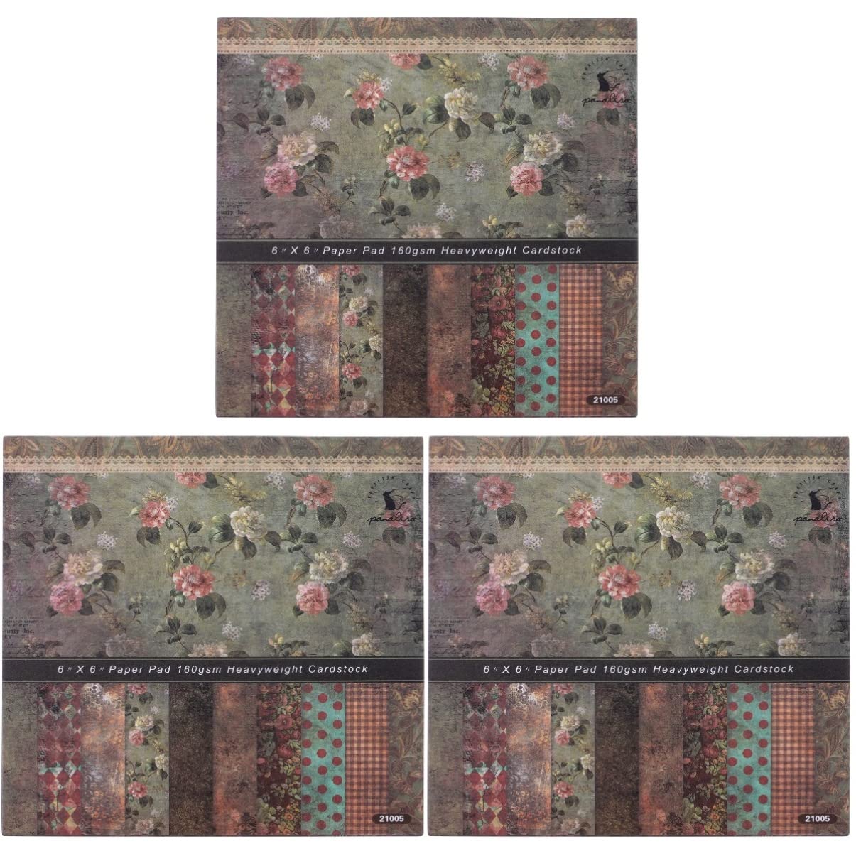 COHEALI 72-Piece 6-Inch Vintage DIY Scrapbook Paper Pad - Single-Sided Decorative Paper for Travel Scrapbooking, Journaling & Stationery Supplies | Perfect for Memory Books, Gift Wrapping & Home Decor