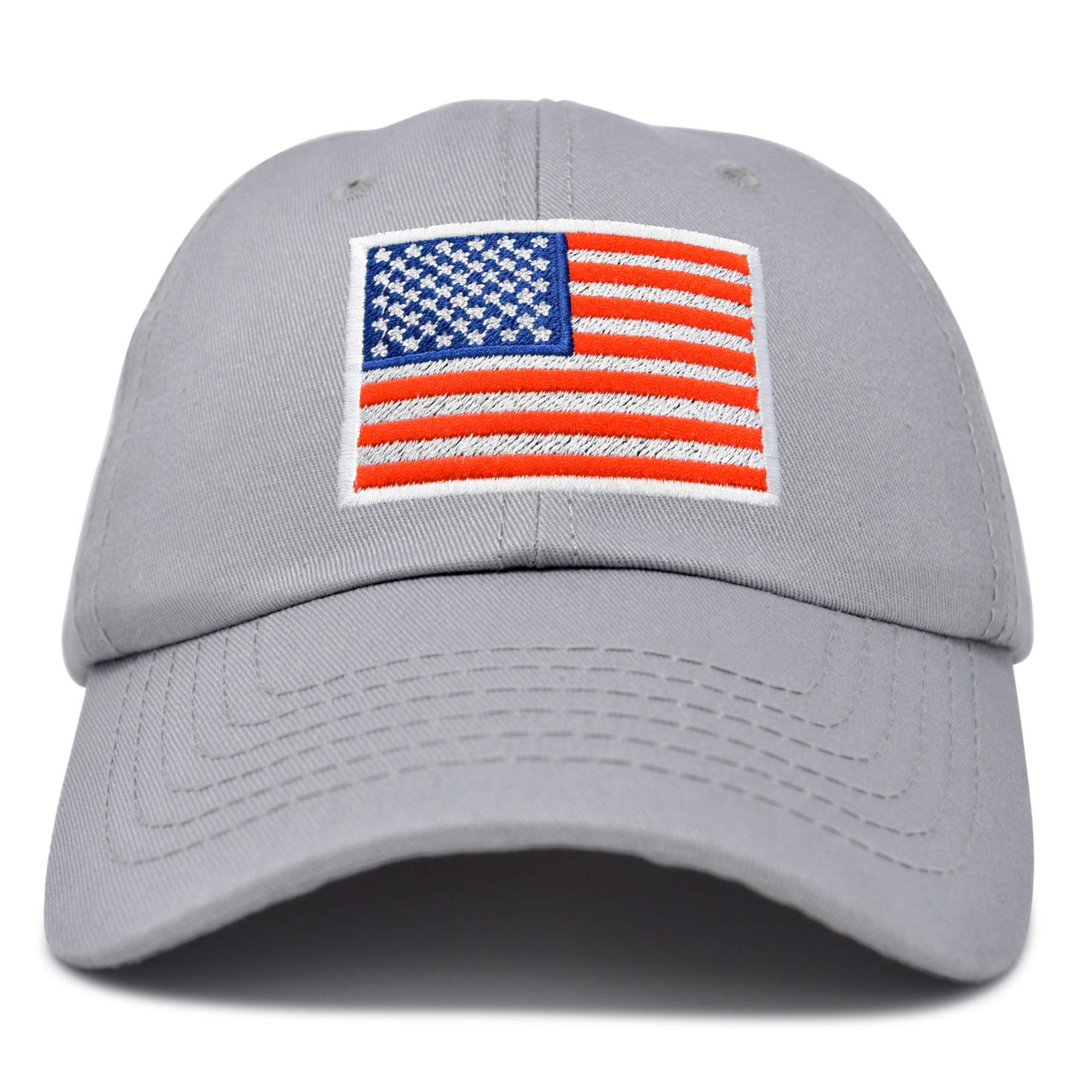 Premium USA Baseball Cap with American Flag - Patriotic Adjustable Dad Hat for Men & Women - Perfect for 4th of July, Veterans Day & Outdoor Activities