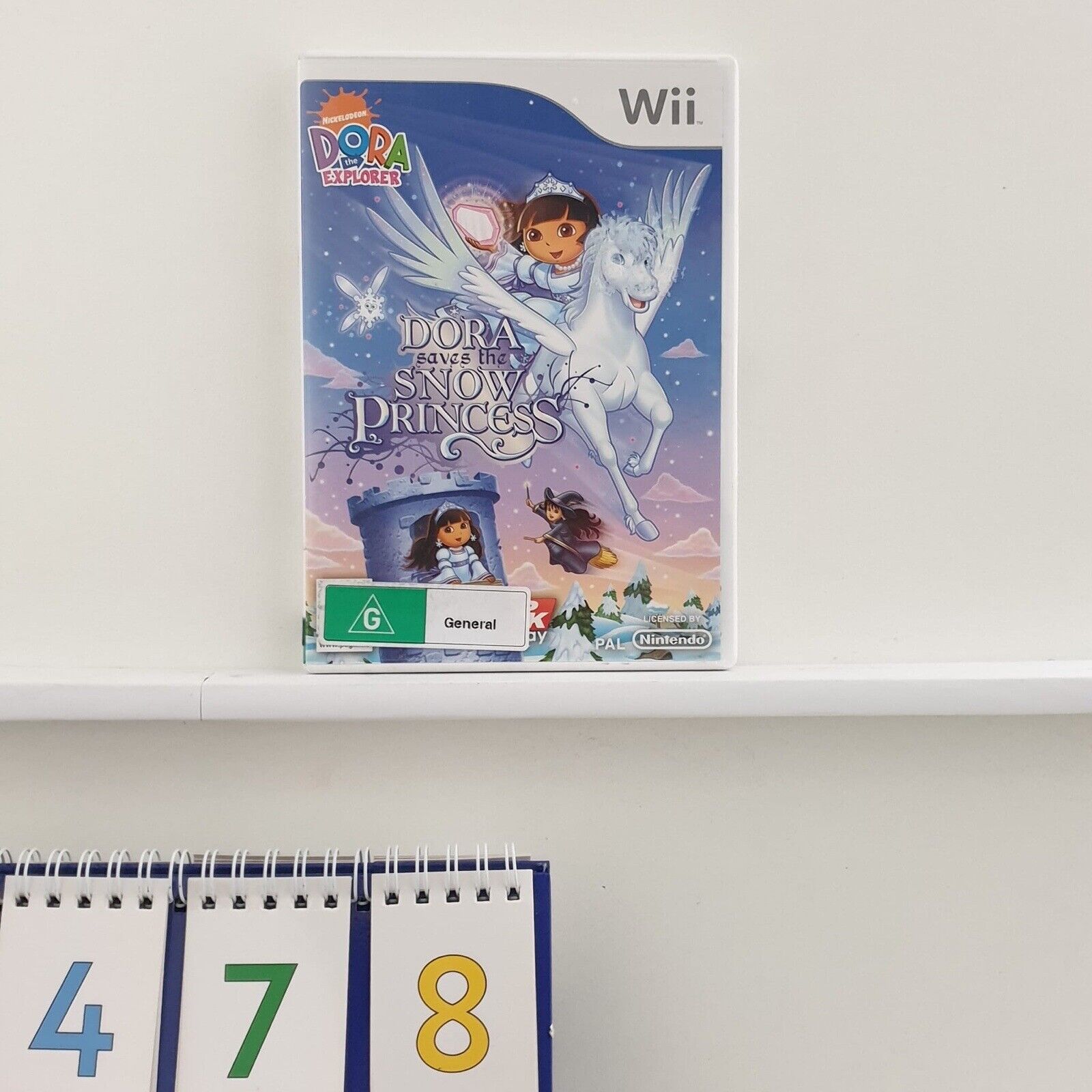 Dora Save The Snow Princess Nintendo Wii Game with Manual - Fun Adventure Game for Kids & Family Game Night