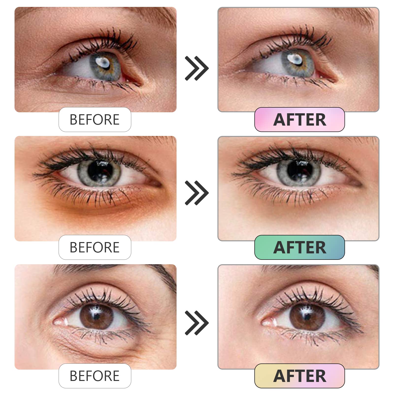 **30 Pairs Sakura Essence Under Eye Patches - Hydrating Collagen Eye Mask for Puffy Eyes, Dark Circles & Anti-Aging | Perfect for Skincare Routine, Travel & Overnight Use**