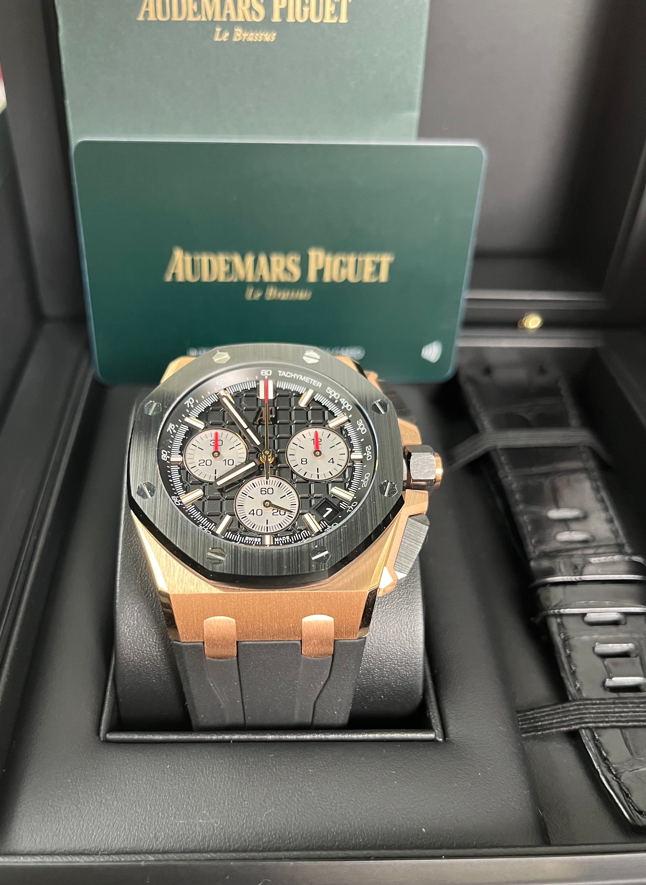 Audemars Piguet Royal Oak Offshore Selfwinding Chronograph Men's Watch 26420RO.OO.A002CA.01 - Luxury Swiss Automatic Chronograph for Business, Gala & Special Occasions