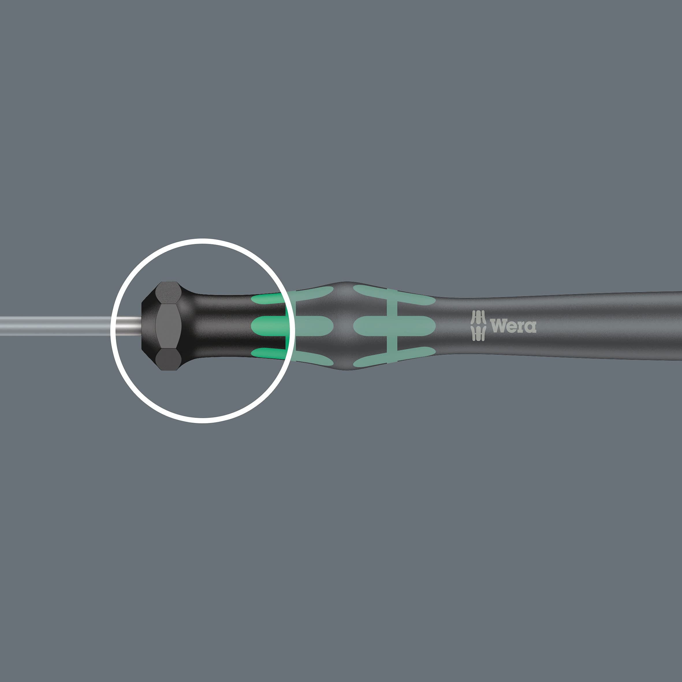 Wera 05118046001 Kraftform Micro 2067 Torx BO Electronics Precision Screwdriver Set - TX8 Head, 60mm Blade Length - Perfect for Laptops, Smartphones & Small Electronics Repair