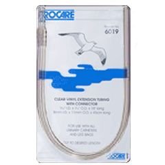 Clear Vinyl Extension Tubing - 18 Inch Flexible Hose for Aquariums, Hydroponics & Home Brewing | Durable, Transparent Water Transfer Tube