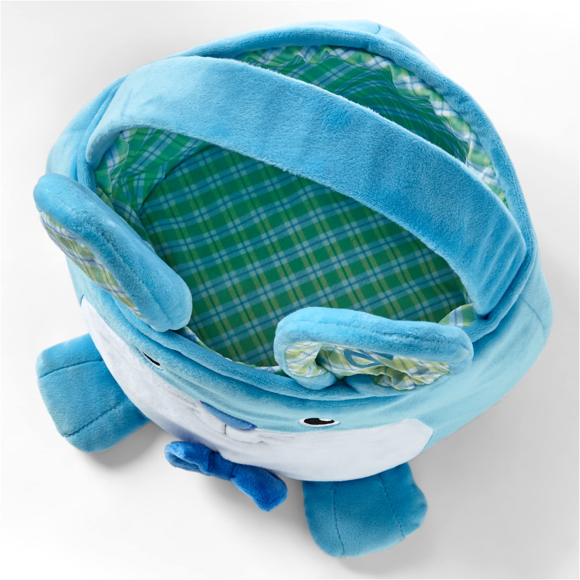 Personalized Easter Basket for Kids - Custom Name Plush Furry Critter Gift for Boys & Girls - Fillable Basket with Optional Easter Stuffers (Owl Design) - Perfect for Easter Egg Hunts, Spring Celebrations & Holiday Gifting