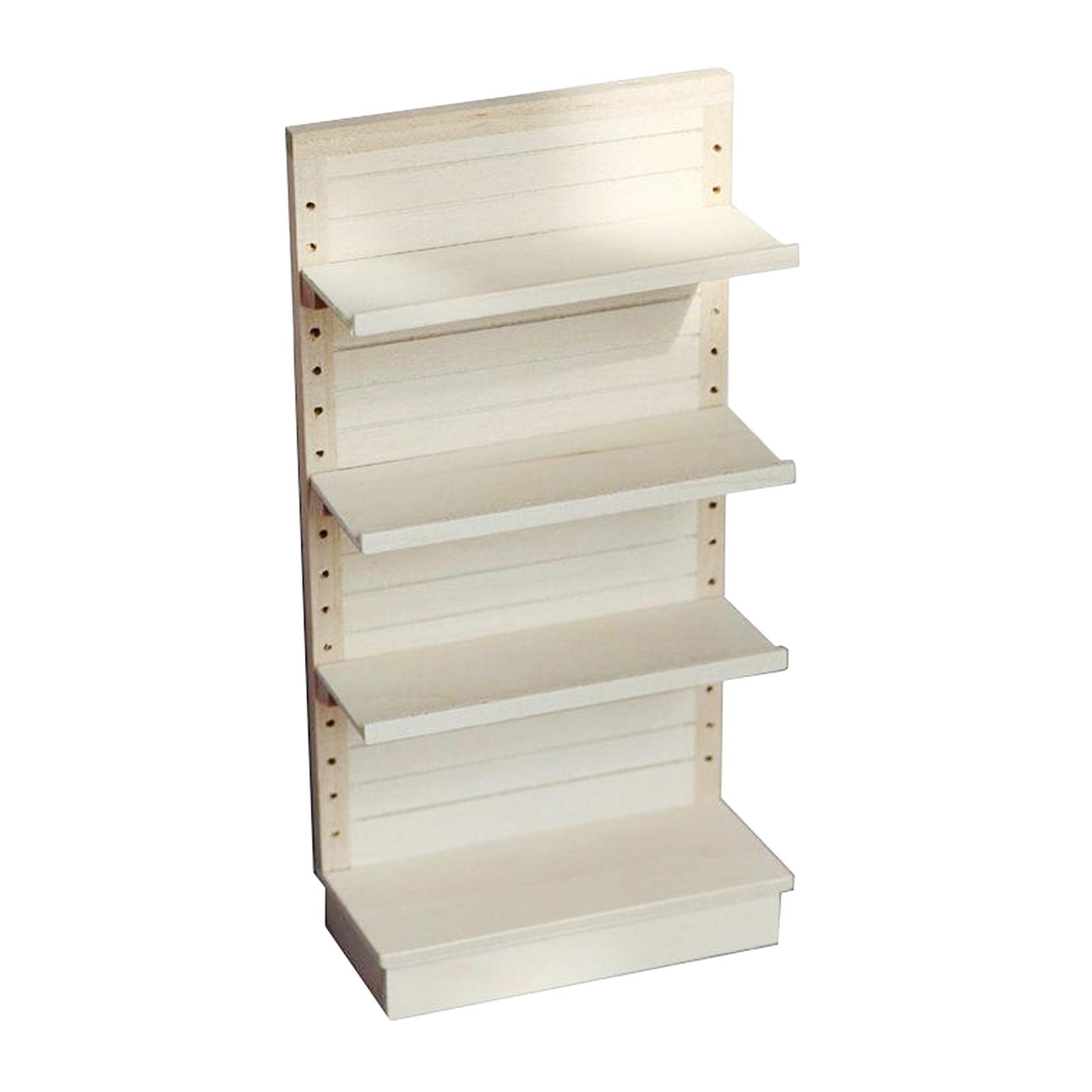 1/12 Scale Miniature Dollhouse Kitchen Stand - Small Storage Rack for Tiny Dishes & Utensils - Perfect for Dollhouse Decor, Miniature Displays & Collectors