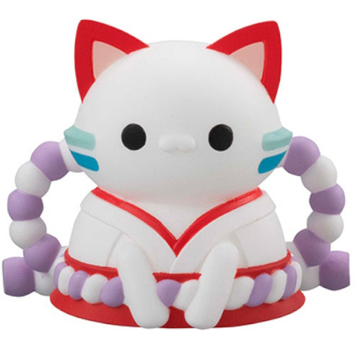 One Piece Nyanpiece Luffy Wano Country Mega Cat Megahouse 1 Inch Mini Figure - Anime Collectible for Fans, Display & Gift Idea
