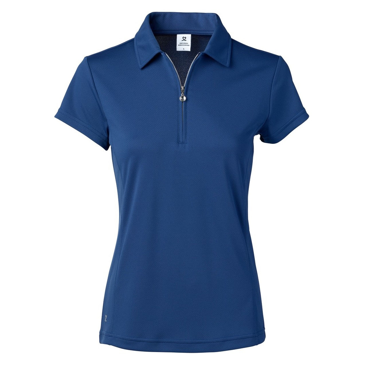 Women's Golf Polo Shirt - Breathable Quick-Dry Sports Top for Daily Wear & Golfing | Night Blue Color | Perfect for Golf Courses, Casual Outings & Athletic Activities
