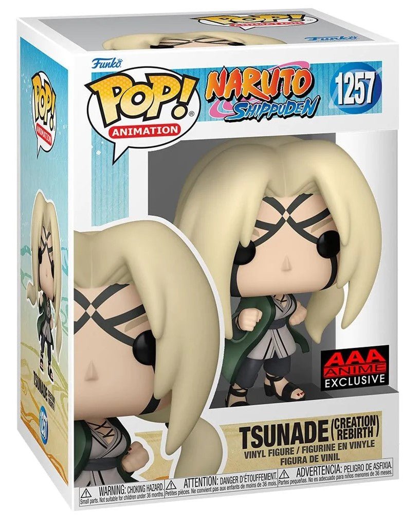 Naruto Shippuden Tsunade #1257 Funko Pop AAA Exclusive Collectible Figure - Perfect for Anime Fans, Gift for Naruto Lovers, and Display for Your Manga Collection