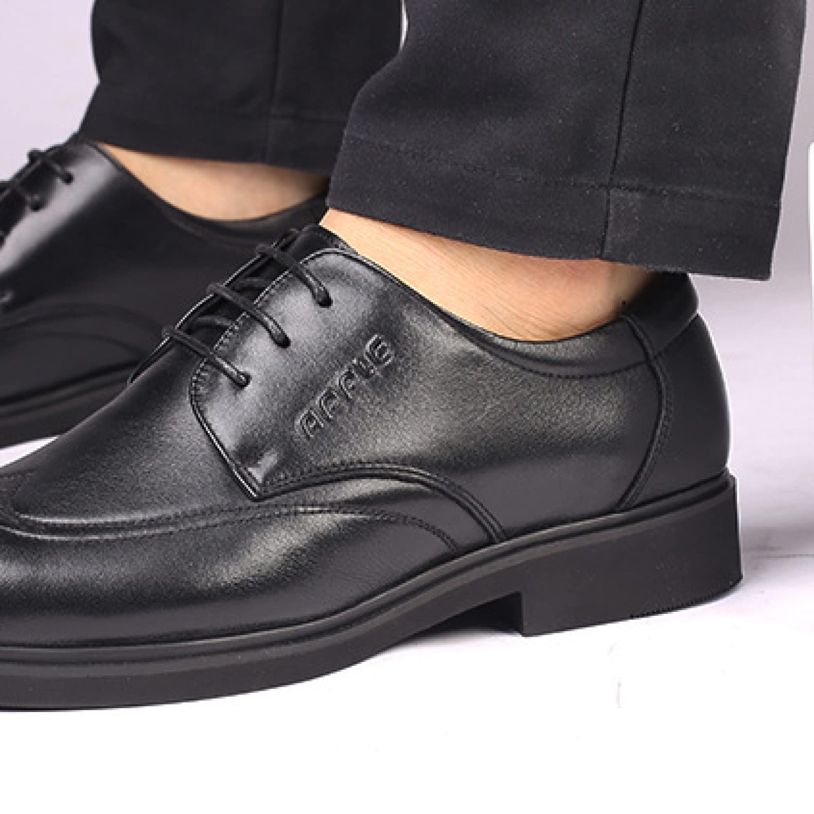 Men's Genuine Leather Brogue Dress Shoes - Breathable Oxfords for Office, Party & Business - Comfortable Formal Shoes for Men - Perfect for Weddings, Interviews & Professional Events