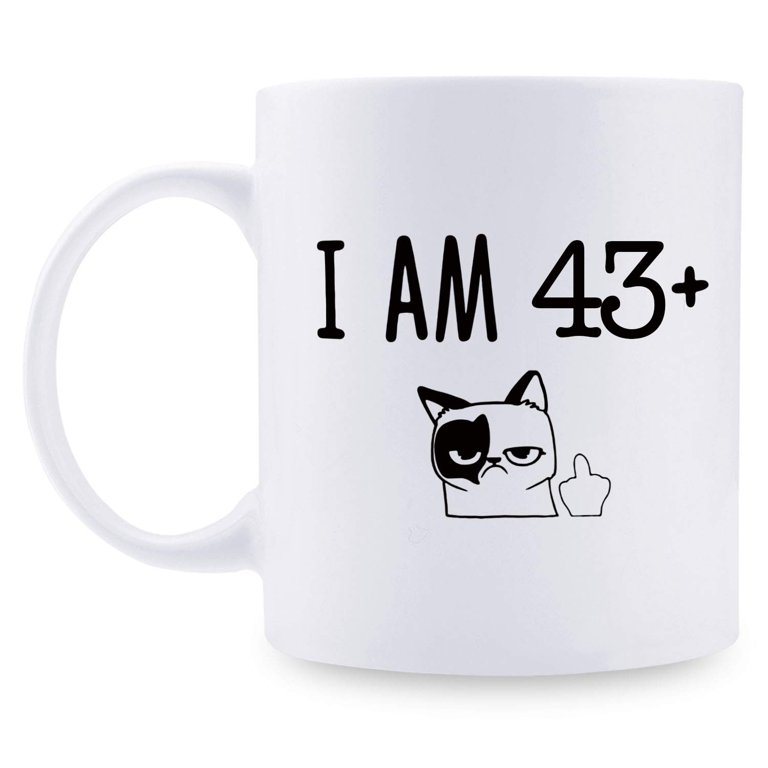 1975 Vintage 44th Birthday Gifts for Women - 11oz Funny Coffee Mug for Mom, Wife, Sister, Friend, Colleague | Perfect Birthday Present, Office Gift & Housewarming Idea