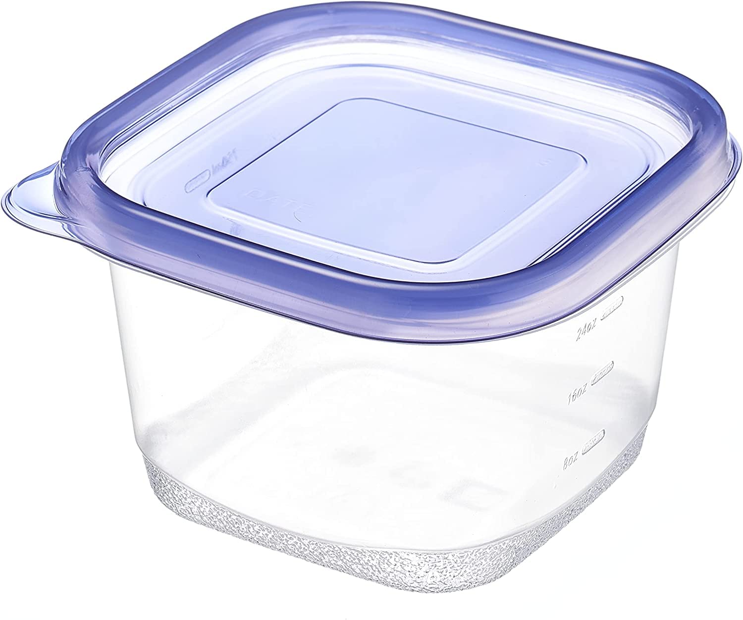 32oz Square Plastic Reusable Food Storage Containers with Snap-On Lids - Airtight, Leak-Proof BPA-Free Meal Prep Containers for Lunch, Bento Box, Leftovers & On-the-Go | Stackable, Dishwasher Safe by EcoQuality (Set of 108) - Perfect for Meal Prepping, Office Lunches, Picnics & Food Storage Organization