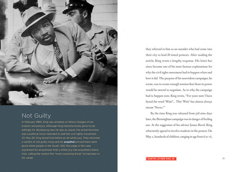 Martin Luther King Jr. Biography Books & Civil Rights Movement History - Perfect for Black History Month & Social Studies