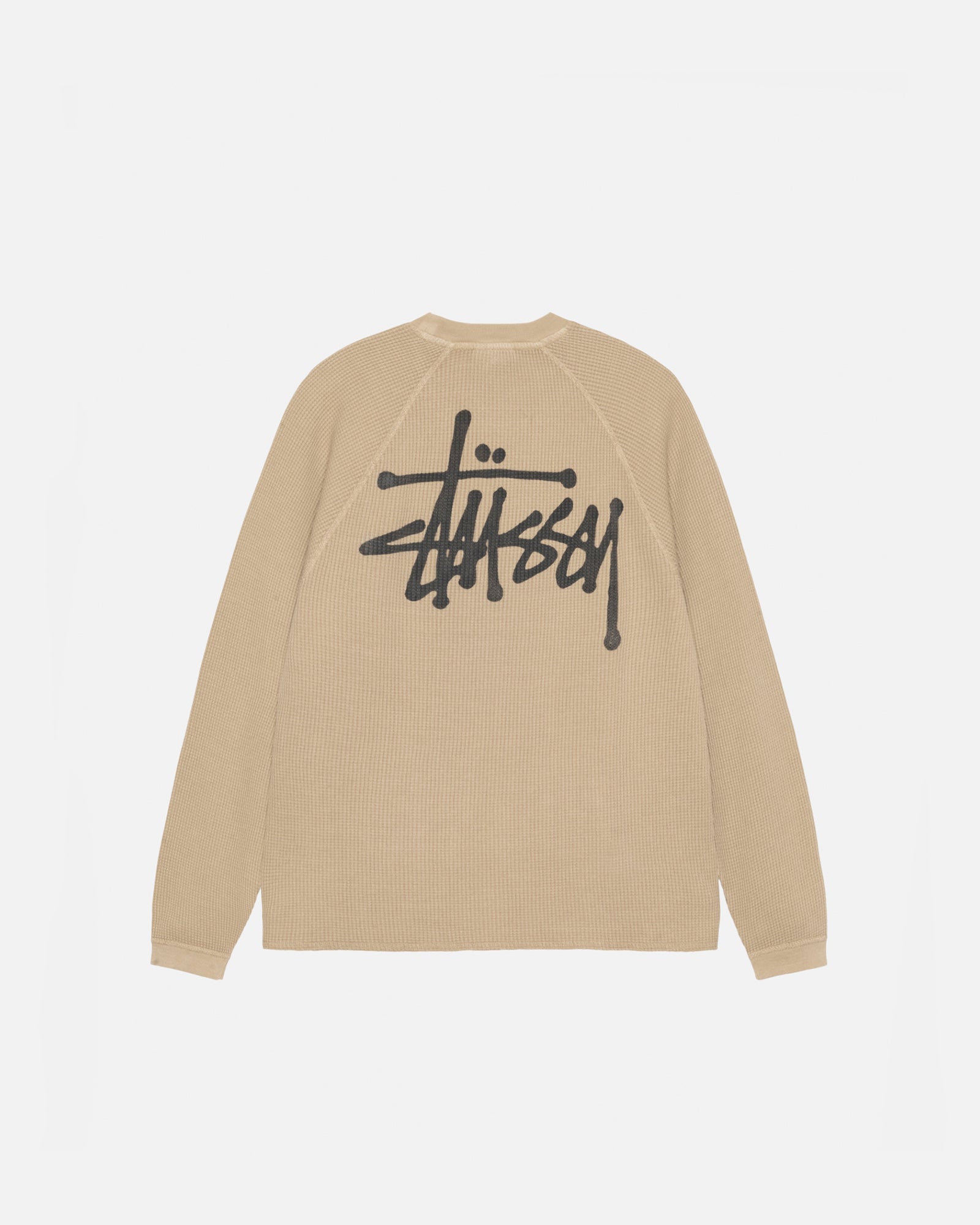 Stüssy Thermal Long Sleeve Shirt for Men & Women - Cozy Winter Layering & Streetwear Fashion - Perfect for Casual Outfits, Travel & Outdoor Activities