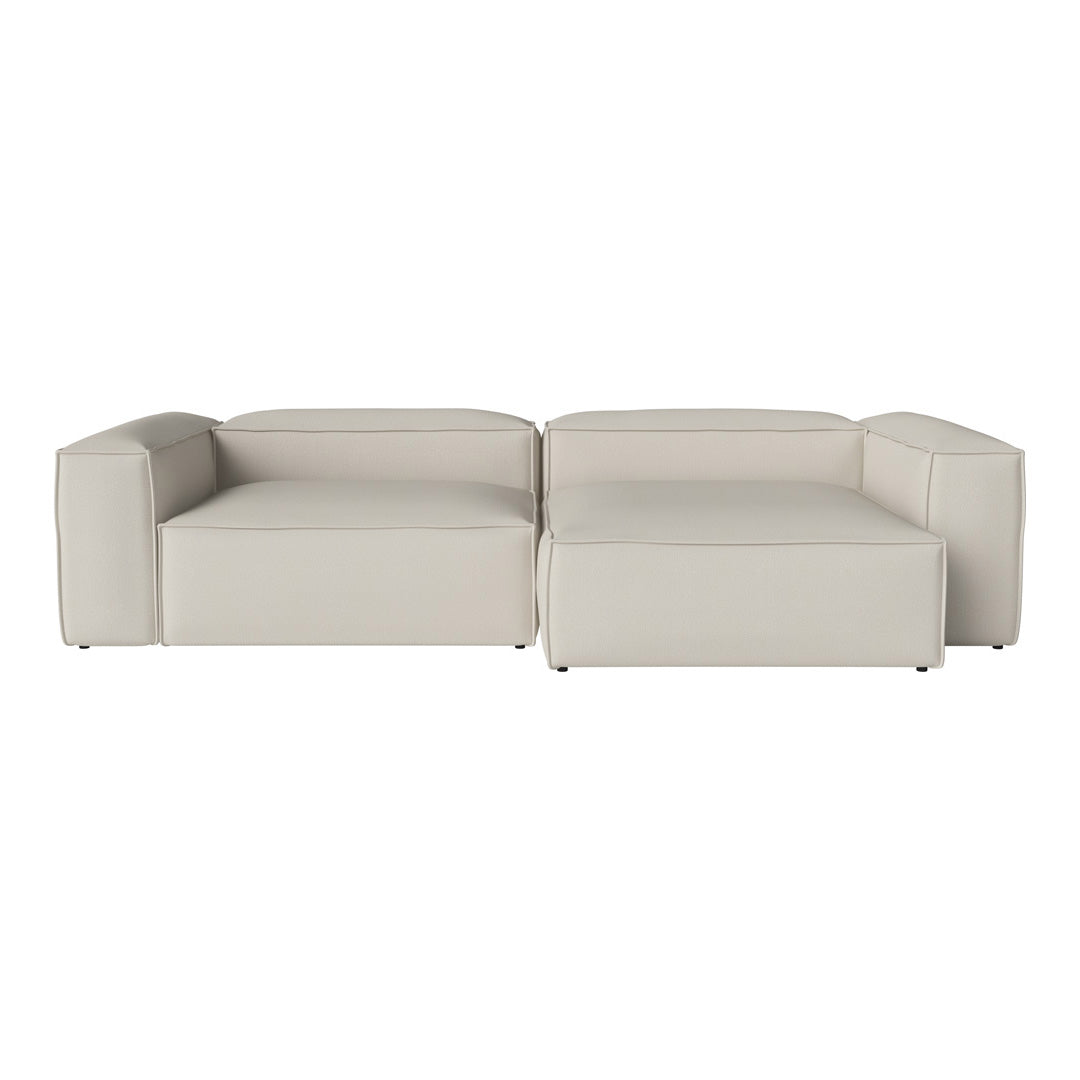 Cosima 2-Seater Sofa with Chaise Lounge - Modern Living Room Furniture for Small Spaces | Perfect for Apartments, Condos & Cozy Home Decor
